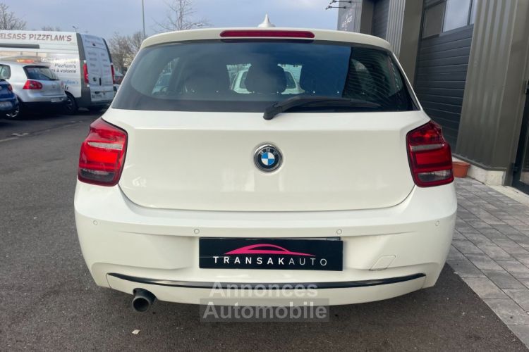 BMW Série 1 serie f20 118d 143 ch sport avec navigation sieges chauffant toit ouvrant radar avant et arriere - <small></small> 8.990 € <small>TTC</small> - #6