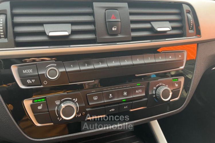 BMW Série 1 SERIE (F20) 118DA 150 BVA8 LOUNGE GPS Leds JA17 - <small></small> 19.450 € <small>TTC</small> - #22