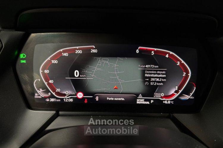 BMW Série 1 SERIE F40 118d 150 ch BVA8 M Sport TOIT OUVRANT, APPLE CARPLAY, GPS - <small></small> 29.990 € <small>TTC</small> - #15