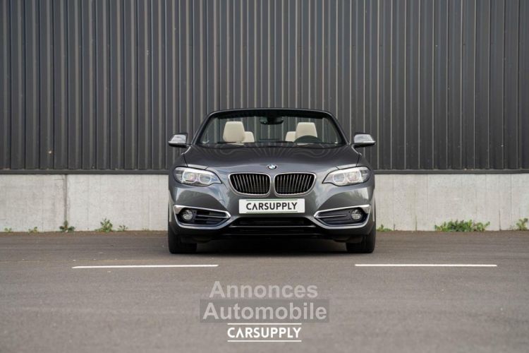 BMW Série 2 218 218iA automaat - GPS - PDC - Luxury Line - leder - <small></small> 26.500 € <small>TTC</small> - #6