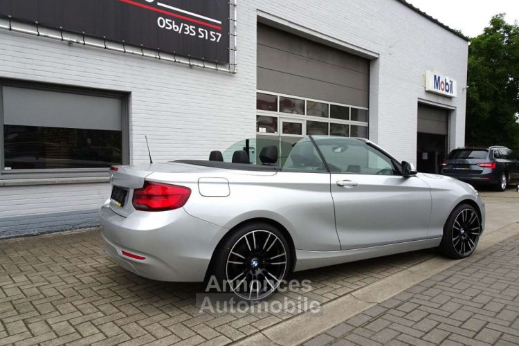 BMW Série 2 218 cabrio XENON,LEDER,NAVI,PDC,BLUETH,ALU,USB - <small></small> 20.900 € <small>TTC</small> - #4