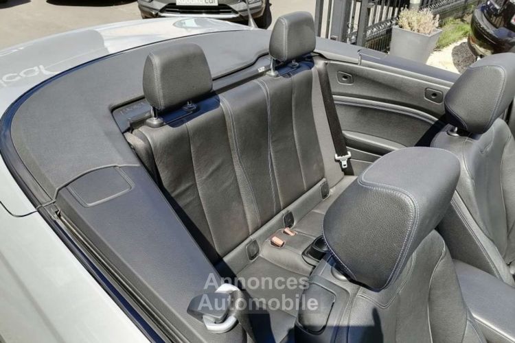 BMW Série 2 218 Cabriolet Pack -NAVI-CUIR-CLIM AUTO-JANTES 18- - <small></small> 22.990 € <small>TTC</small> - #11