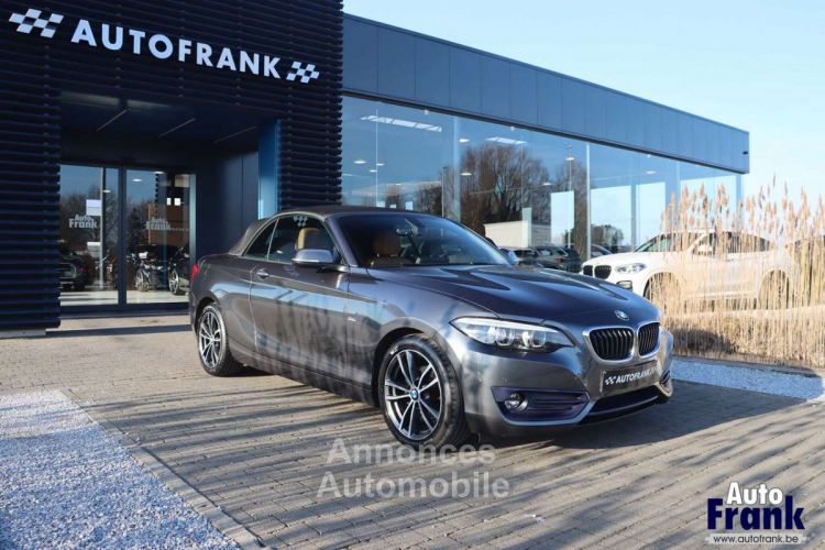 BMW Série 2 218 D CABRIO SPORTLINE NAVI LED CAM MEMORY - <small></small> 19.950 € <small>TTC</small> - #1