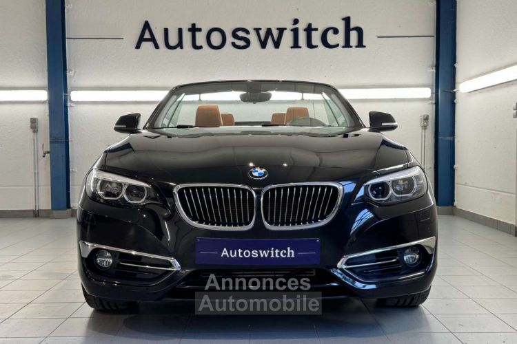 BMW Série 2 218 i Cabrio Luxury Line-Navproff-H&K-DAB-Keyless-.. - <small></small> 24.500 € <small>TTC</small> - #2