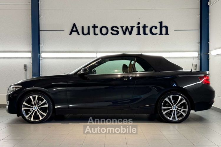 BMW Série 2 218 i Cabrio Luxury Line-Navproff-H&K-DAB-Keyless-.. - <small></small> 24.500 € <small>TTC</small> - #4