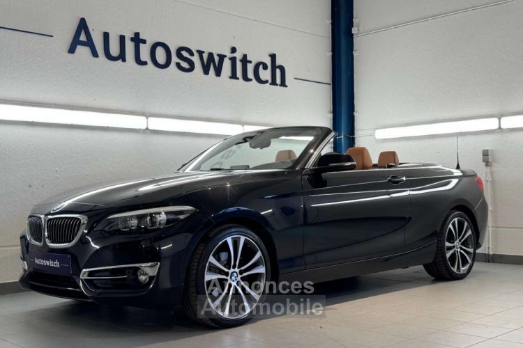 BMW Série 2 218 i Cabrio Luxury Line-Navproff-H&K-DAB-Keyless-.. - <small></small> 24.500 € <small>TTC</small> - #10