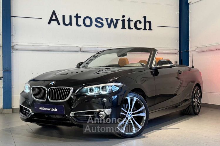 BMW Série 2 218 i Cabrio Luxury Line-Navproff-H&K-DAB-Keyless-.. - <small></small> 24.500 € <small>TTC</small> - #24