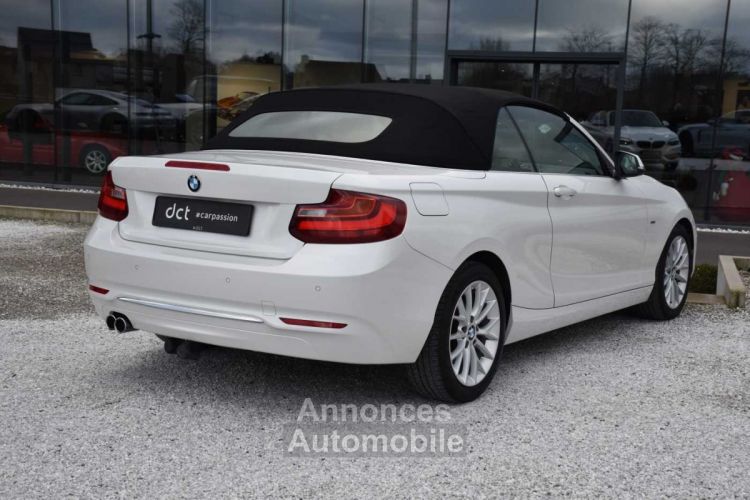 BMW Série 2 220 Convertible Diesel Luxury Line Leather - <small></small> 16.900 € <small>TTC</small> - #2