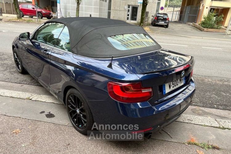 BMW Série 2 cabriolet 218D cuir GPS parfait état - <small></small> 15.490 € <small>TTC</small> - #5