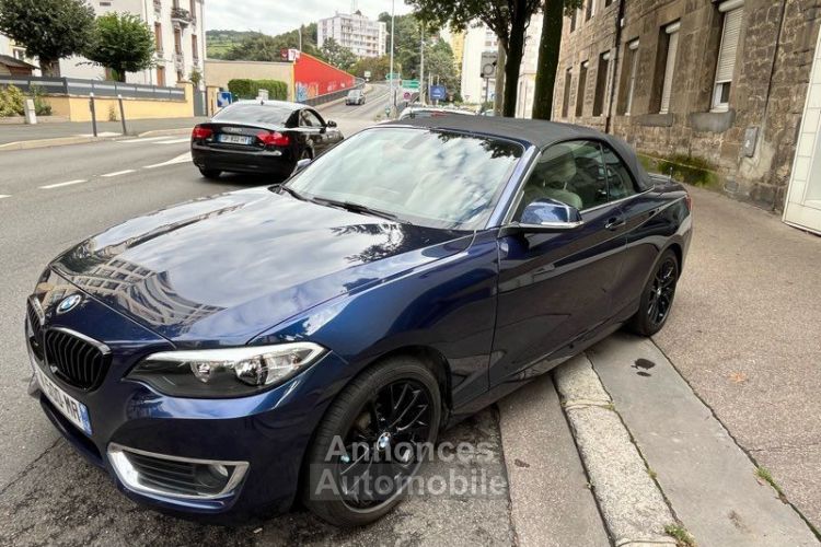 BMW Série 2 cabriolet 218D cuir GPS parfait état - <small></small> 15.490 € <small>TTC</small> - #6