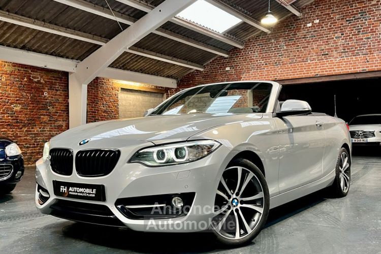 BMW Série 2 Cabriolet 220iA Sport Line 2.0L 185 ch GPS & Bluetooth Première main Historique complet État exceptionnel - <small></small> 19.980 € <small>TTC</small> - #1