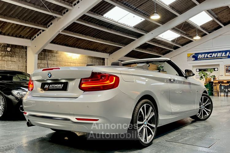 BMW Série 2 Cabriolet 220iA Sport Line 2.0L 185 ch GPS & Bluetooth Première main Historique complet État exceptionnel - <small></small> 19.980 € <small>TTC</small> - #2