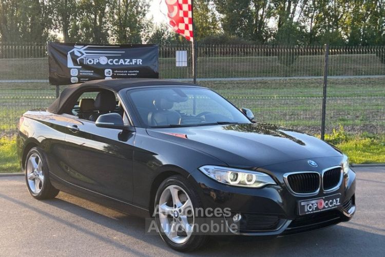 BMW Série 2 CABRIOLET (F23) 220IA 184CH LUXURY 100.000km GPS/ CUIR/ JANTES ALU - <small></small> 18.990 € <small>TTC</small> - #3