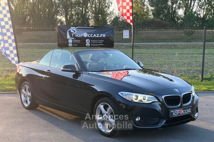 BMW Série 2 CABRIOLET (F23) 220IA 184CH LUXURY 100.000km GPS/ CUIR/ JANTES ALU - <small></small> 18.990 € <small>TTC</small> - #5