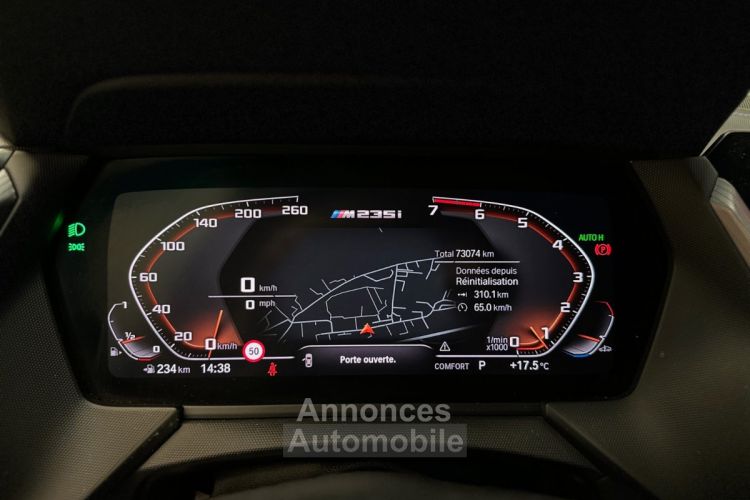 BMW Série 2 Gran Coupe SERIE F44 M235i FRANÇAISE PAS DE MALUS xDrive 306 ch BVA8 M Performance - HARMAN KARDON + AERO + CAM - <small></small> 34.990 € <small>TTC</small> - #29