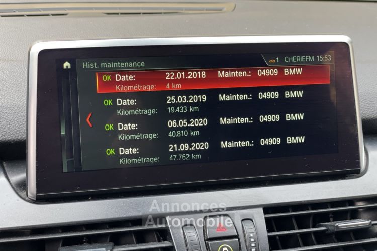 BMW Série 2 Gran Tourer   (F46) 218D M SPORT BVA8 *ENTRETIEN BMW* - <small></small> 18.690 € <small>TTC</small> - #23