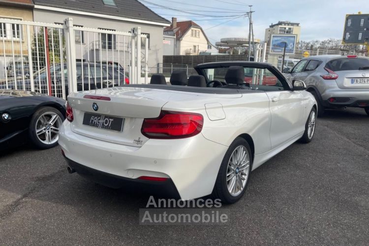 BMW Série 2 SERIE 218d Cabriolet - BVA  M SPORT PHASE - <small></small> 19.990 € <small>TTC</small> - #6