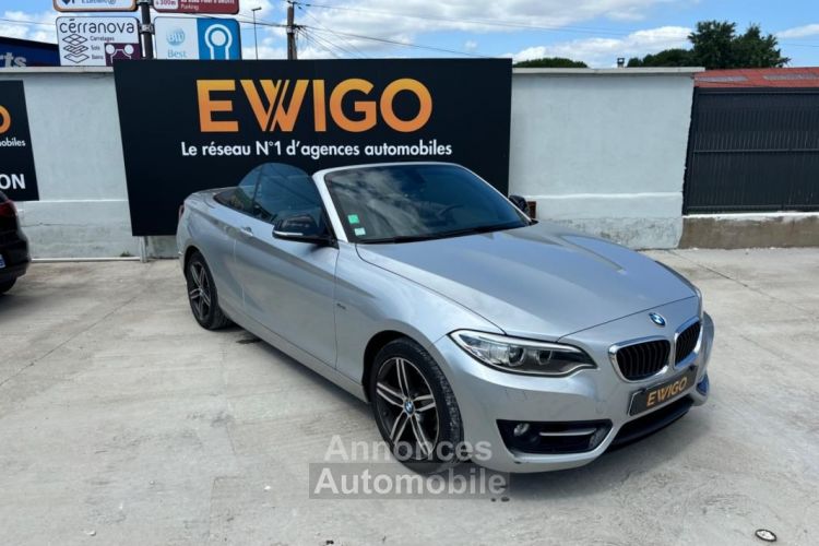 BMW Série 2 Serie CABRIOLET 218i 135 ch SPORT ORIGINE FRANCE - <small></small> 15.989 € <small>TTC</small> - #1