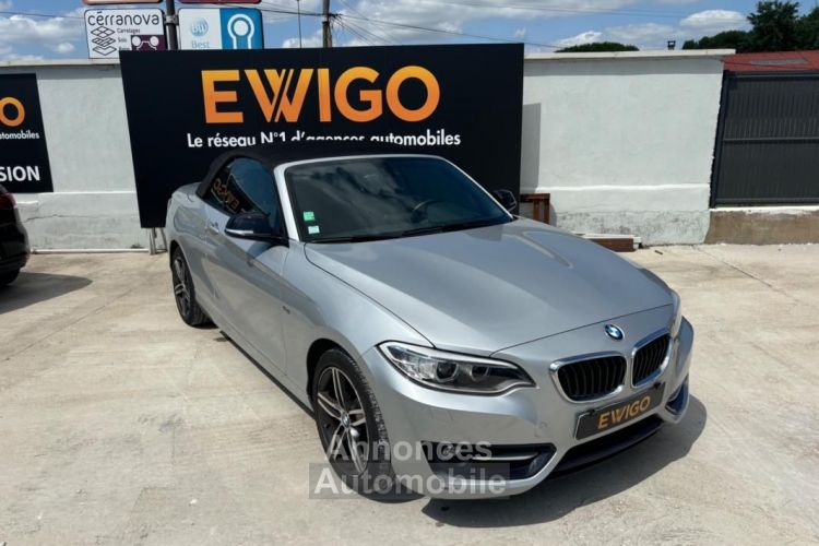 BMW Série 2 Serie CABRIOLET 218i 135 ch SPORT ORIGINE FRANCE - <small></small> 15.989 € <small>TTC</small> - #2