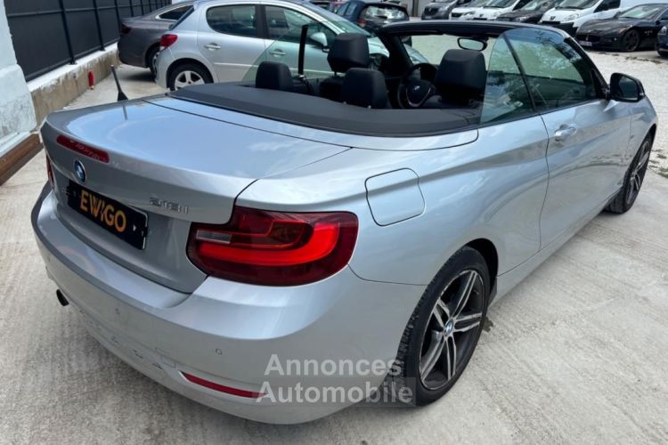 BMW Série 2 Serie CABRIOLET 218i 135 ch SPORT ORIGINE FRANCE - <small></small> 15.989 € <small>TTC</small> - #7