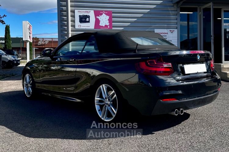 BMW Série 2 SERIE CABRIOLET F23 220d 190 ch M Sport A - <small></small> 26.890 € <small>TTC</small> - #6