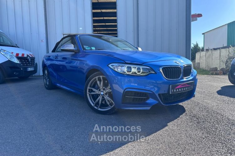 BMW Série 2 SERIE CABRIOLET F23 M235i 326 ch A - HK - CAM - FULL - IMMAT FR - <small></small> 31.990 € <small>TTC</small> - #3