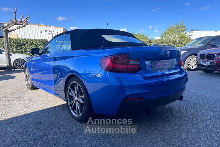 BMW Série 2 SERIE CABRIOLET F23 M235i 326 ch A - HK - CAM - FULL - IMMAT FR - <small></small> 31.990 € <small>TTC</small> - #8