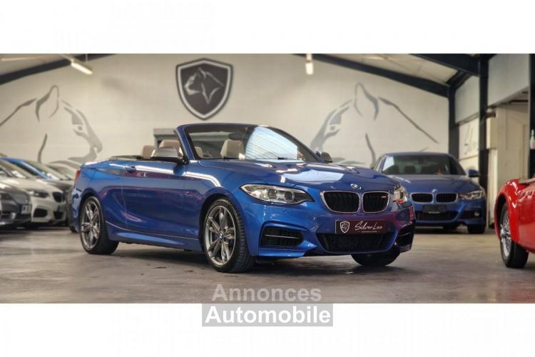 BMW Série 2 SERIE M235i XDRIVE CABRIOLET F23 PACK M PERFORMANCE 3.0 TURBO 326 N55 / BLEU ESTORIL - <small></small> 28.990 € <small>TTC</small> - #1