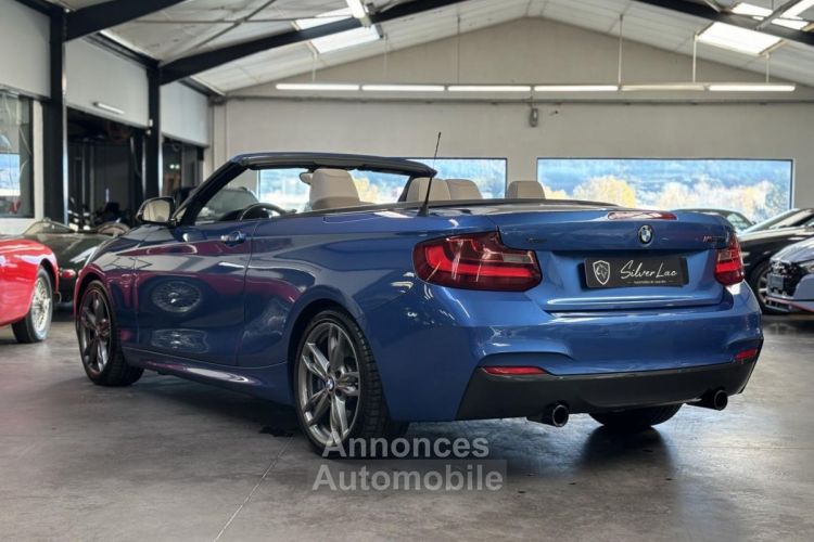 BMW Série 2 SERIE M235i XDRIVE CABRIOLET F23 PACK M PERFORMANCE 3.0 TURBO 326 N55 / BLEU ESTORIL - <small></small> 28.990 € <small>TTC</small> - #4