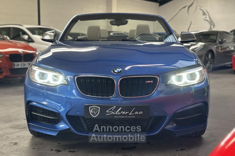 BMW Série 2 SERIE M235i XDRIVE CABRIOLET F23 PACK M PERFORMANCE 3.0 TURBO 326 N55 / BLEU ESTORIL - <small></small> 28.990 € <small>TTC</small> - #6