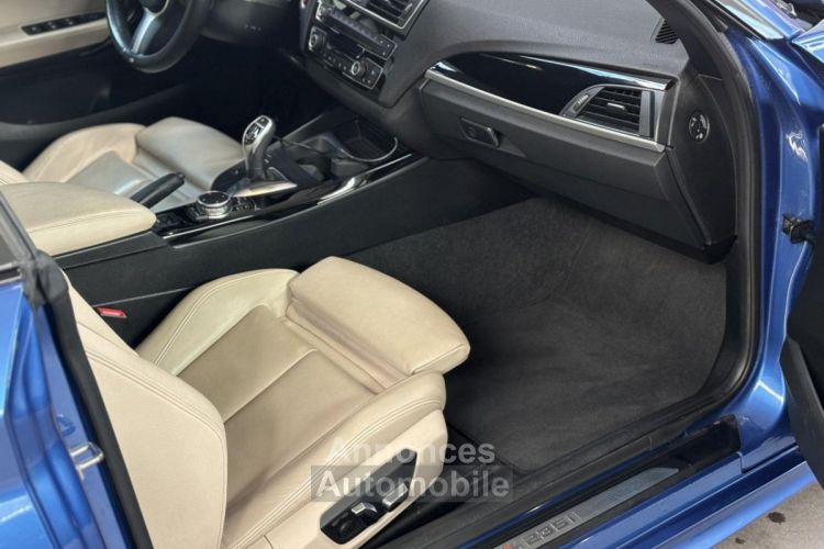 BMW Série 2 SERIE M235i XDRIVE CABRIOLET F23 PACK M PERFORMANCE 3.0 TURBO 326 N55 / BLEU ESTORIL - <small></small> 28.990 € <small>TTC</small> - #10