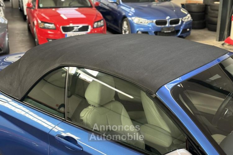 BMW Série 2 SERIE M235i XDRIVE CABRIOLET F23 PACK M PERFORMANCE 3.0 TURBO 326 N55 / BLEU ESTORIL - <small></small> 28.990 € <small>TTC</small> - #16