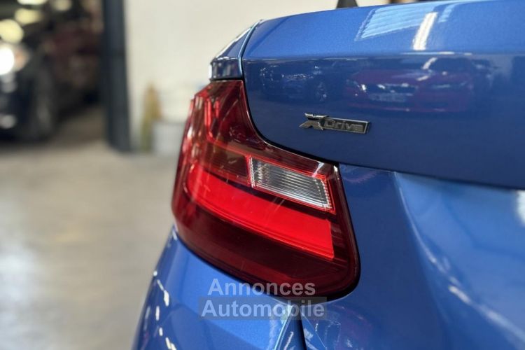 BMW Série 2 SERIE M235i XDRIVE CABRIOLET F23 PACK M PERFORMANCE 3.0 TURBO 326 N55 / BLEU ESTORIL - <small></small> 28.990 € <small>TTC</small> - #18