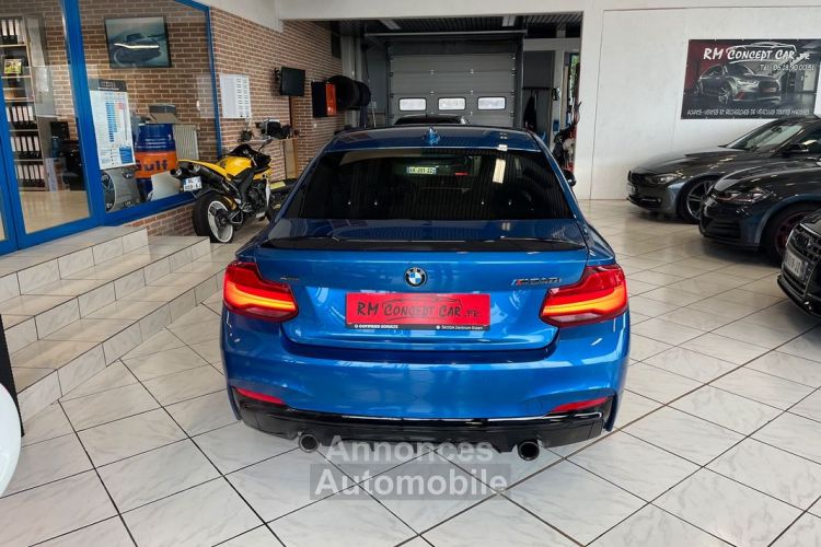 BMW Série 2 SERIE M240I XDRIVE 340CH F22 Coupé GPS-LED-VIRTUAL-ALCANTARA-BLACK SHADOW-BLEU ESTORIL - <small></small> 34.890 € <small>TTC</small> - #6