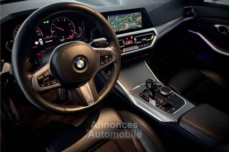 BMW Série 3 318 d PACK M SHADOW LINE CUIR / ALCANTARA GPS PRO LED - <small></small> 25.990 € <small>TTC</small> - #12