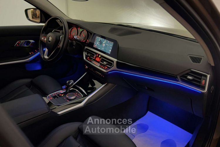 BMW Série 3 318 d SIEGE CHAUFF LED AMBIANCE CUIR XENON GARANTIE - <small></small> 24.950 € <small>TTC</small> - #9