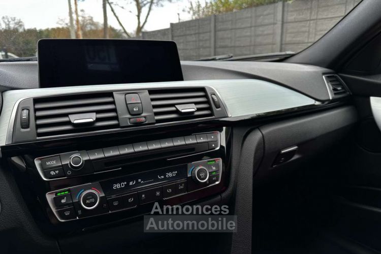 BMW Série 3 318 dA PACK M F30 AUTOMAT-CUIR-XENON-LED-CAM-GPS PRO - <small></small> 20.490 € <small>TTC</small> - #13