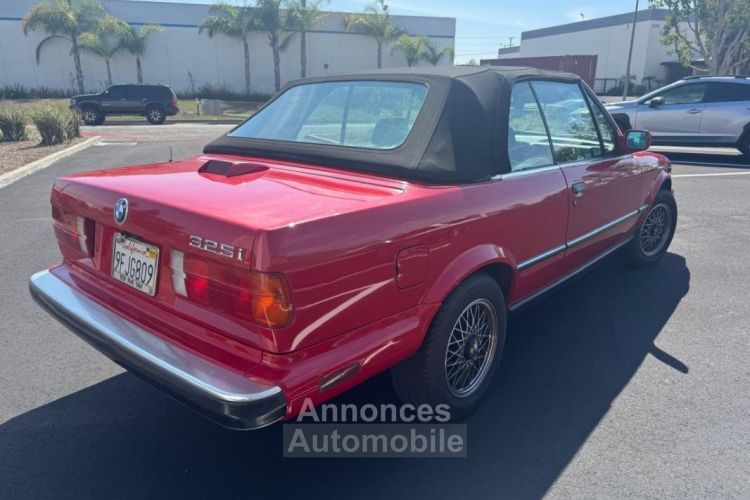 BMW Série 3 325 I E30 CABRIOLET ROUGE BOITE MECA 1987 - <small></small> 27.900 € <small>TTC</small> - #2