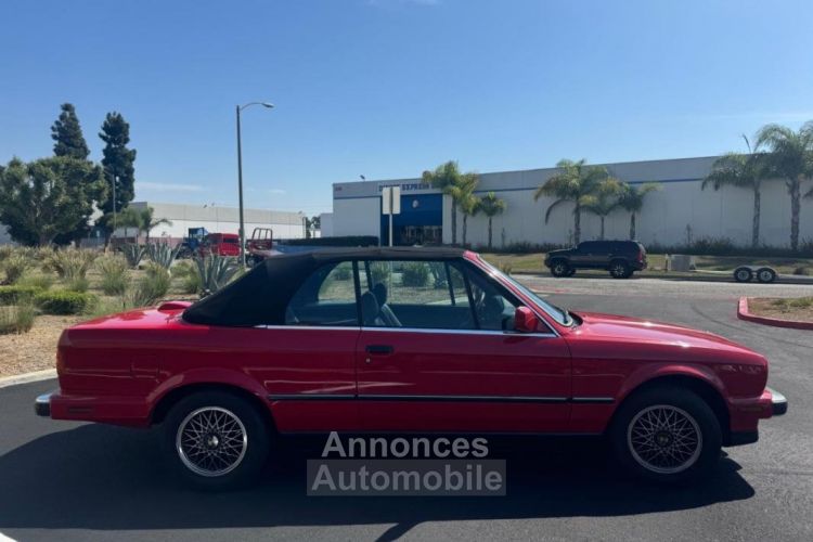 BMW Série 3 325 I E30 CABRIOLET ROUGE BOITE MECA 1987 - <small></small> 27.900 € <small>TTC</small> - #3