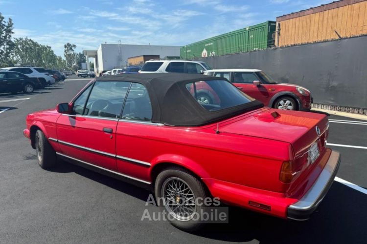 BMW Série 3 325 I E30 CABRIOLET ROUGE BOITE MECA 1987 - <small></small> 27.900 € <small>TTC</small> - #23