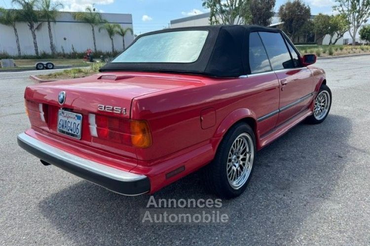 BMW Série 3 325 IA E30 CABRIOLET rouge BVA 1990 - <small></small> 24.990 € <small>TTC</small> - #2