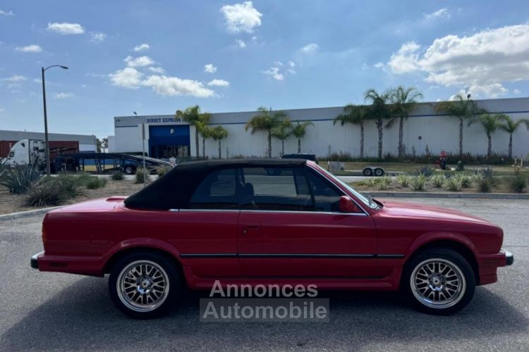 BMW Série 3 325 IA E30 CABRIOLET rouge BVA 1990 - <small></small> 24.990 € <small>TTC</small> - #4