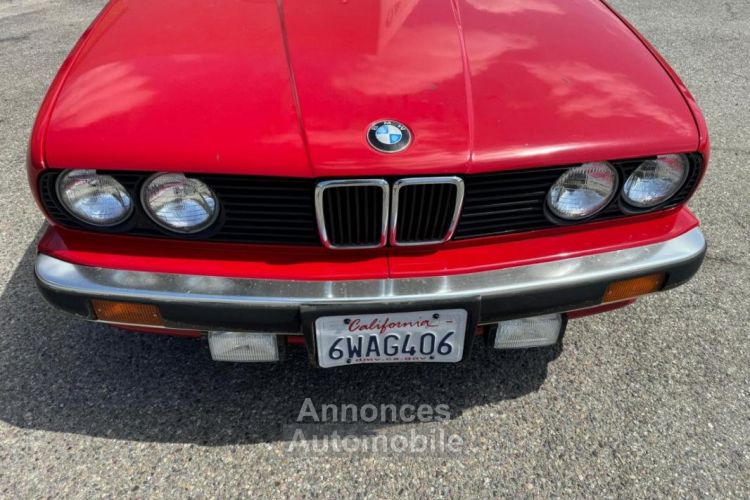 BMW Série 3 325 IA E30 CABRIOLET rouge BVA 1990 - <small></small> 24.990 € <small>TTC</small> - #8