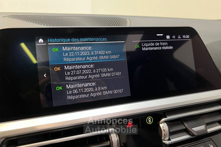 BMW Série 3 G20 330e 292 ch XDrive Sport Carplay / Tête Haute/ TO ACC Confort Caméra - <small></small> 36.990 € <small>TTC</small> - #17