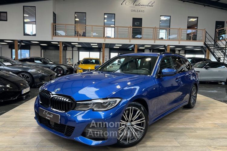 BMW Série 3 (G21) TOURING 330D XDRIVE 265 BVA8 M SPORT PORTIMAO BLAU + ATTELAGE - <small></small> 35.990 € <small>TTC</small> - #1