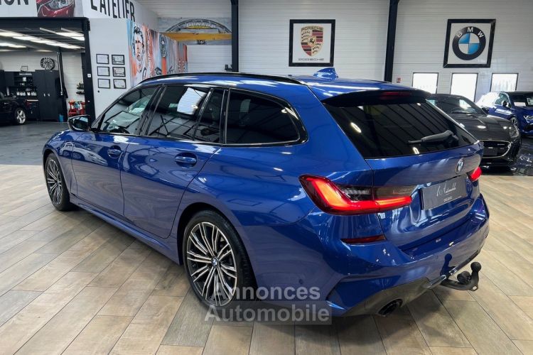 BMW Série 3 (G21) TOURING 330D XDRIVE 265 BVA8 M SPORT PORTIMAO BLAU + ATTELAGE - <small></small> 35.990 € <small>TTC</small> - #8