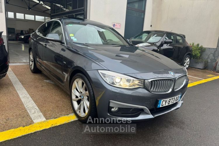 BMW Série 3 Gran Turismo Serie f34 320D XDRIVE184 CH 135 G LUXURY A Garantie 12 mois Caméra AV-AR Toit ouvrant panoramique Carrosserie impeccable - <small></small> 14.990 € <small>TTC</small> - #1