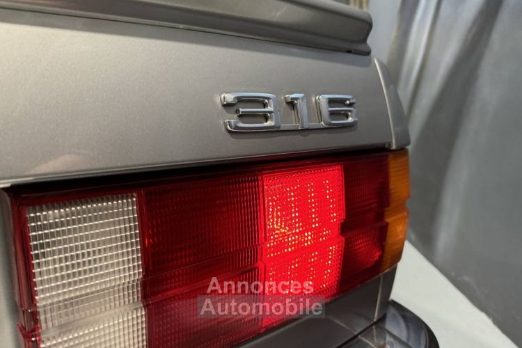 BMW Série 3 Serie 316 E30 état exceptionnel 1ère main origine France / carte grise d'origine - <small></small> 9.900 € <small>TTC</small> - #21