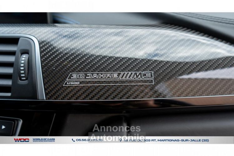 BMW Série 3 SERIE COMPETITION F80 450 30 JAHRE - <small></small> 67.990 € <small>TTC</small> - #63