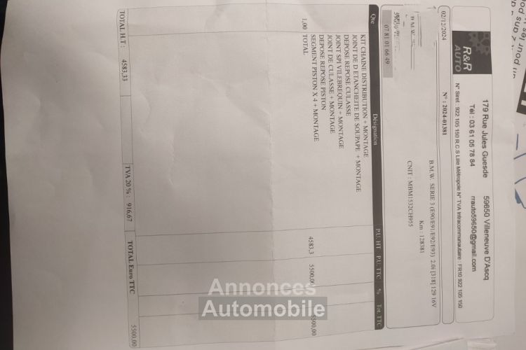 BMW Série 3 SERIE E90 318i 129ch Confort - <small></small> 8.990 € <small>TTC</small> - #18